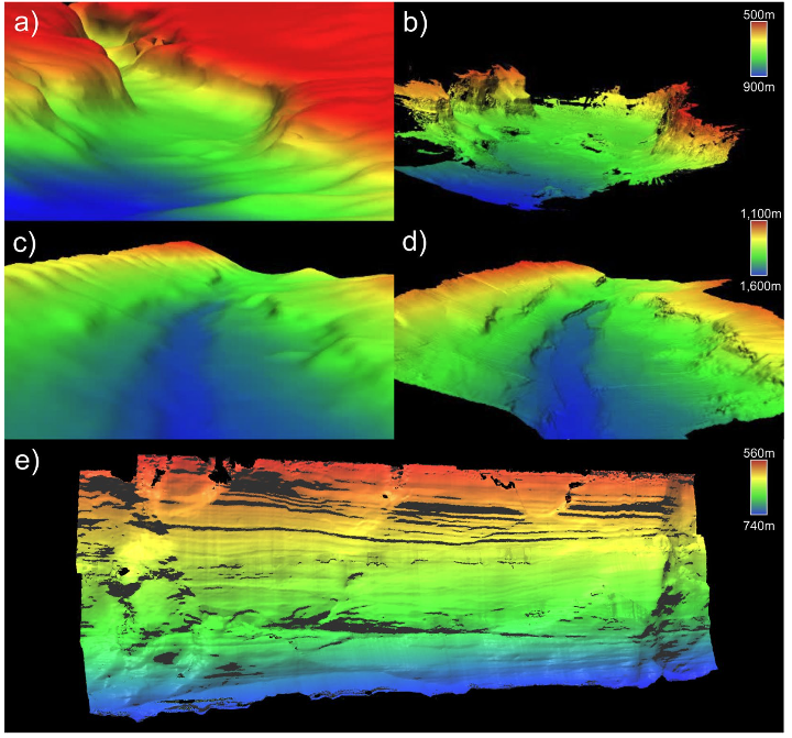 Multibeam codemap