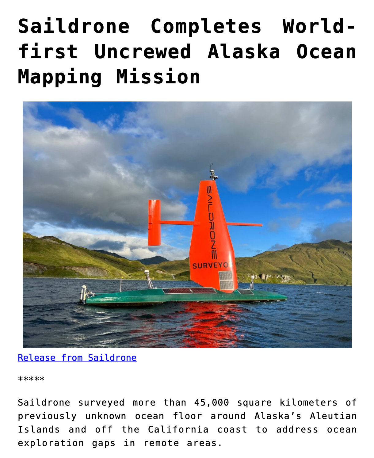 saildrone